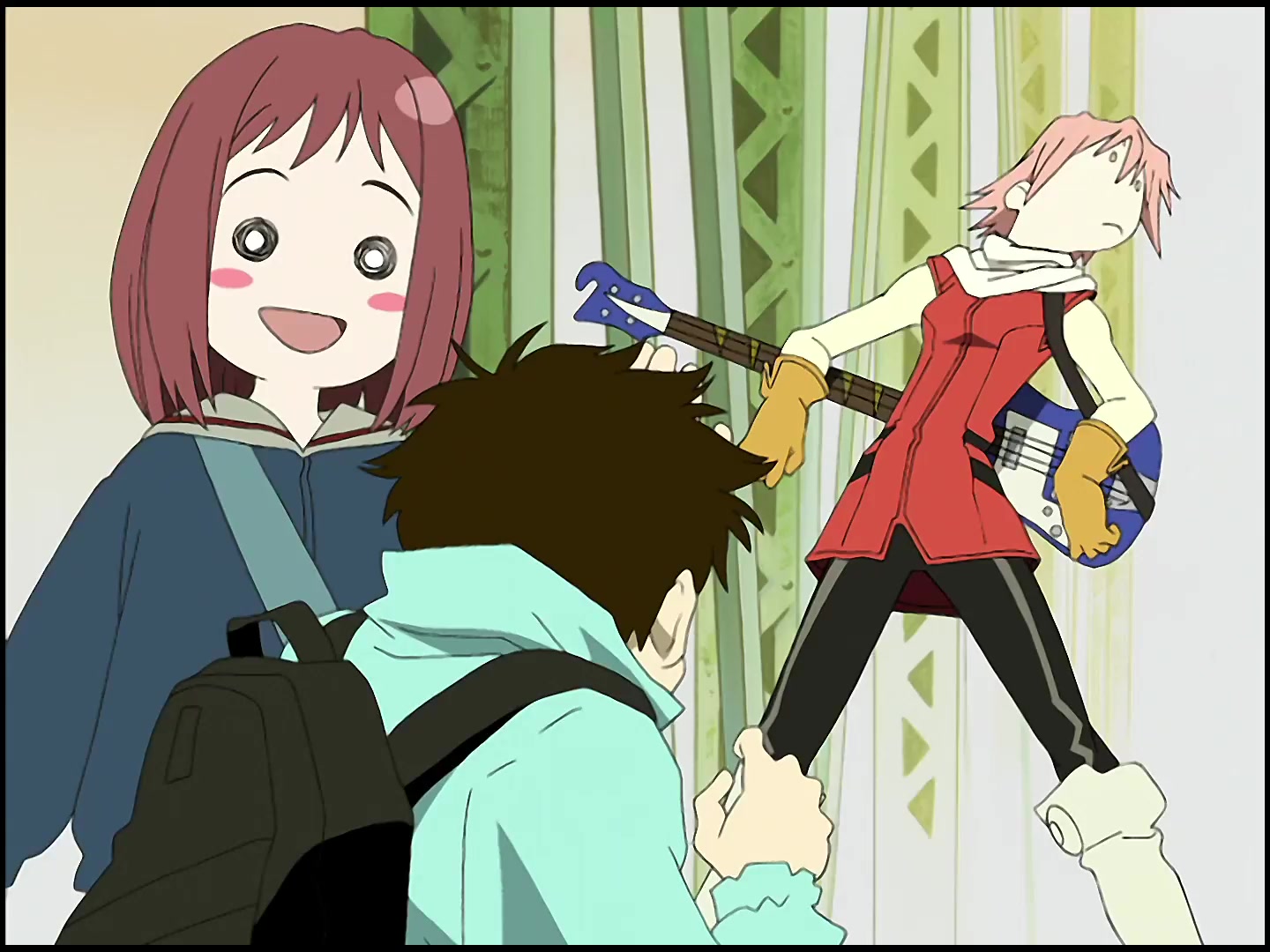 [Tsukyio Editing Resources] FLCL (Episode 1) Raw Clips (104) (tsukyio.com).mp4